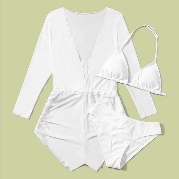 Brand New Shein 3-piece Swim set sz 13-14Y (160) - Picture 1 of 7